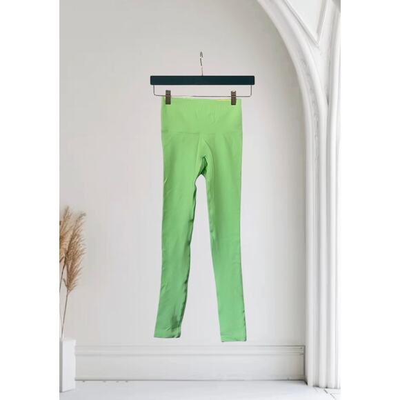 All in Motion Leggings Women XS Neon Green Stretchy - Picture 1 of 8